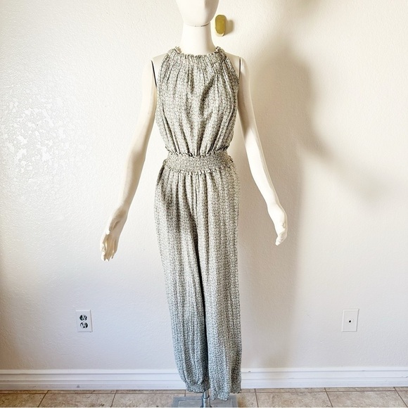 Rebecca Taylor La Vie Pascale Cropped Jumpsuit size M - Picture 3 of 13